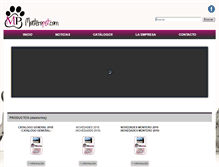 Tablet Screenshot of monteropet.com